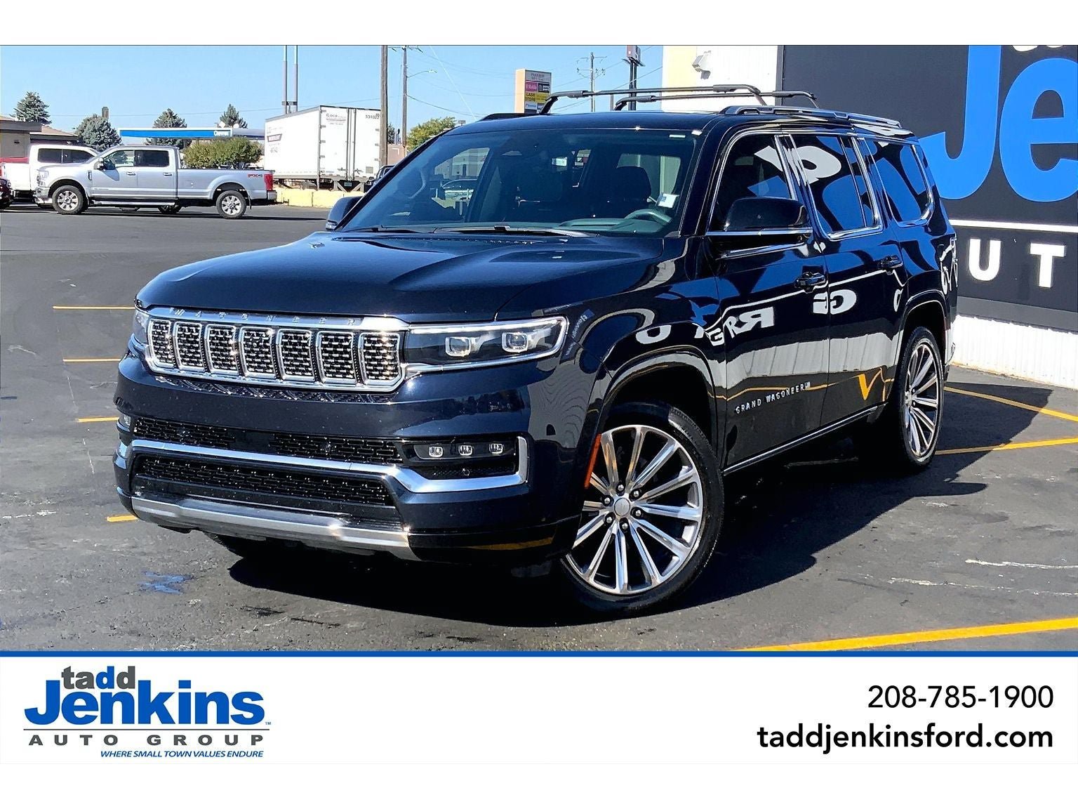 Used 2023 Jeep Grand Wagoneer Series II w/ Rear Seat Video Group 1