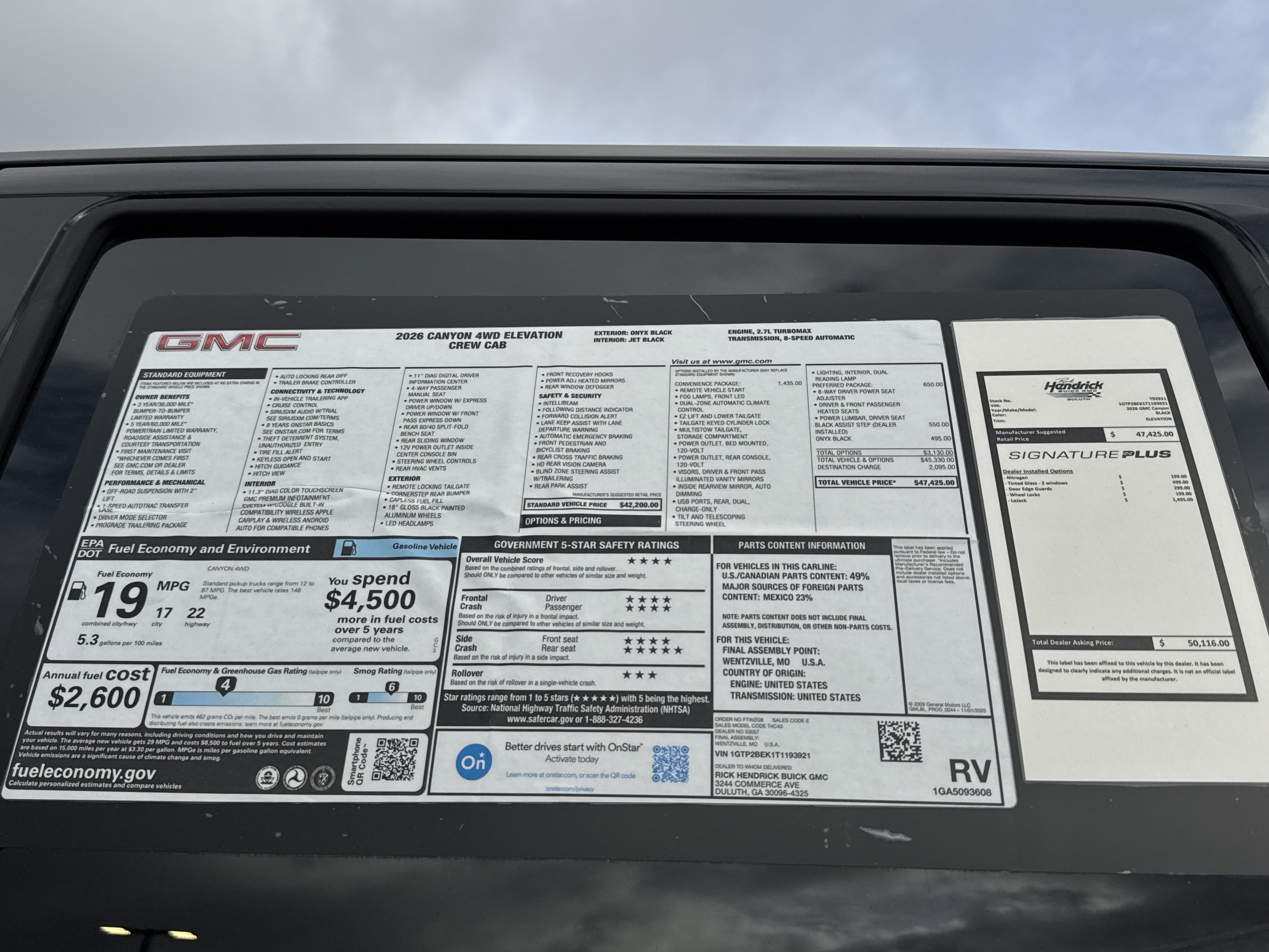 2026 GMC Canyon Elevation