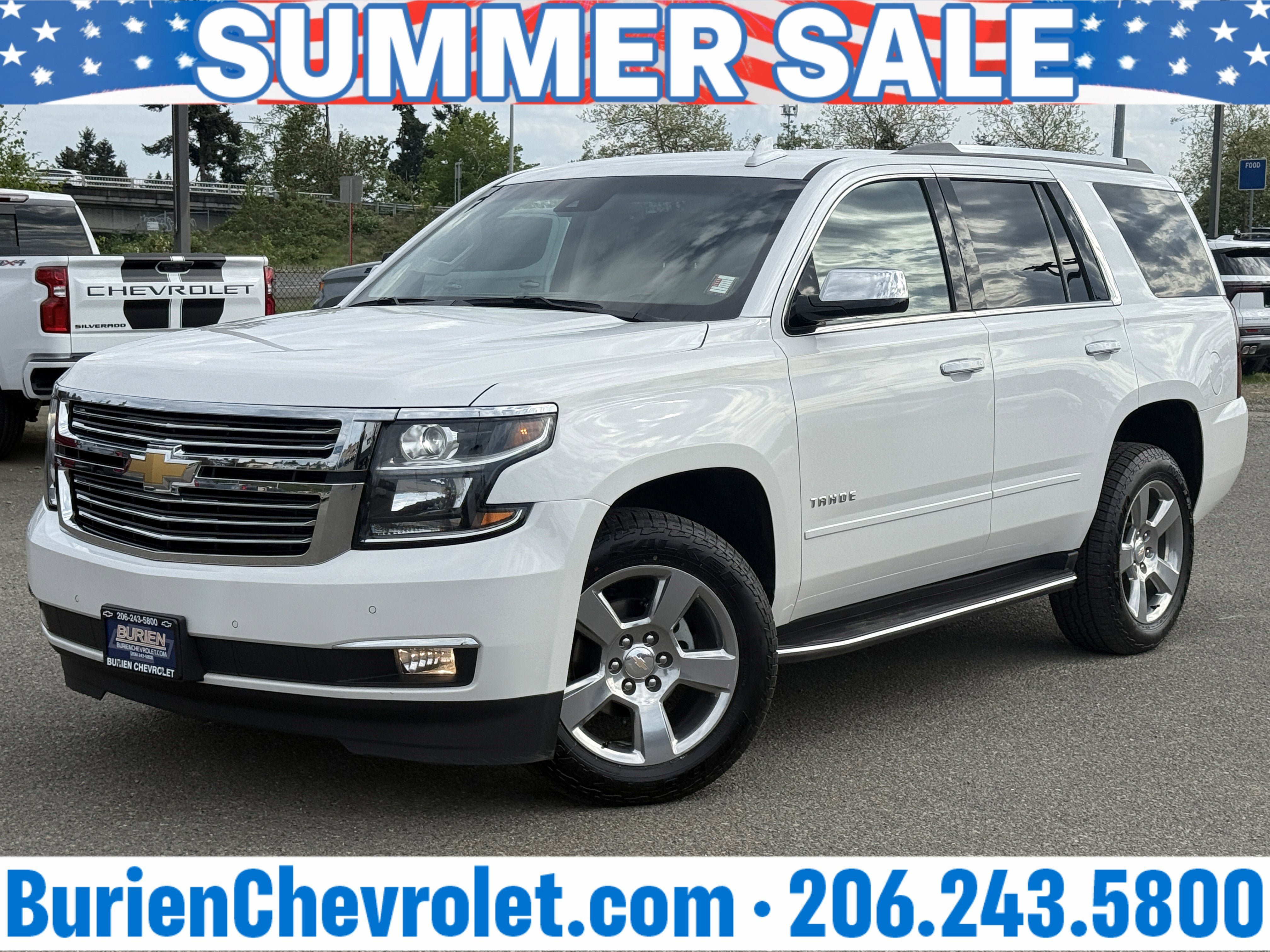Used 2018 Chevrolet Tahoe Premier w/ Max Trailering Package