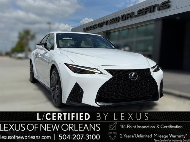 Certified 2022 Lexus IS 350 F Sport w/ Navigation Package