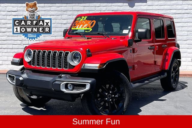 Certified 2025 Jeep Wrangler Unlimited Sahara