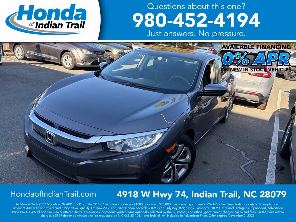 Used 2017 Honda Civic LX