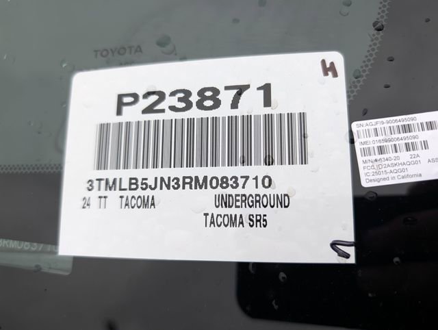 2024 Toyota Tacoma SR5