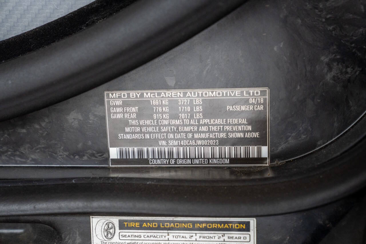 Used 2018 McLaren 720S Performance photo 93