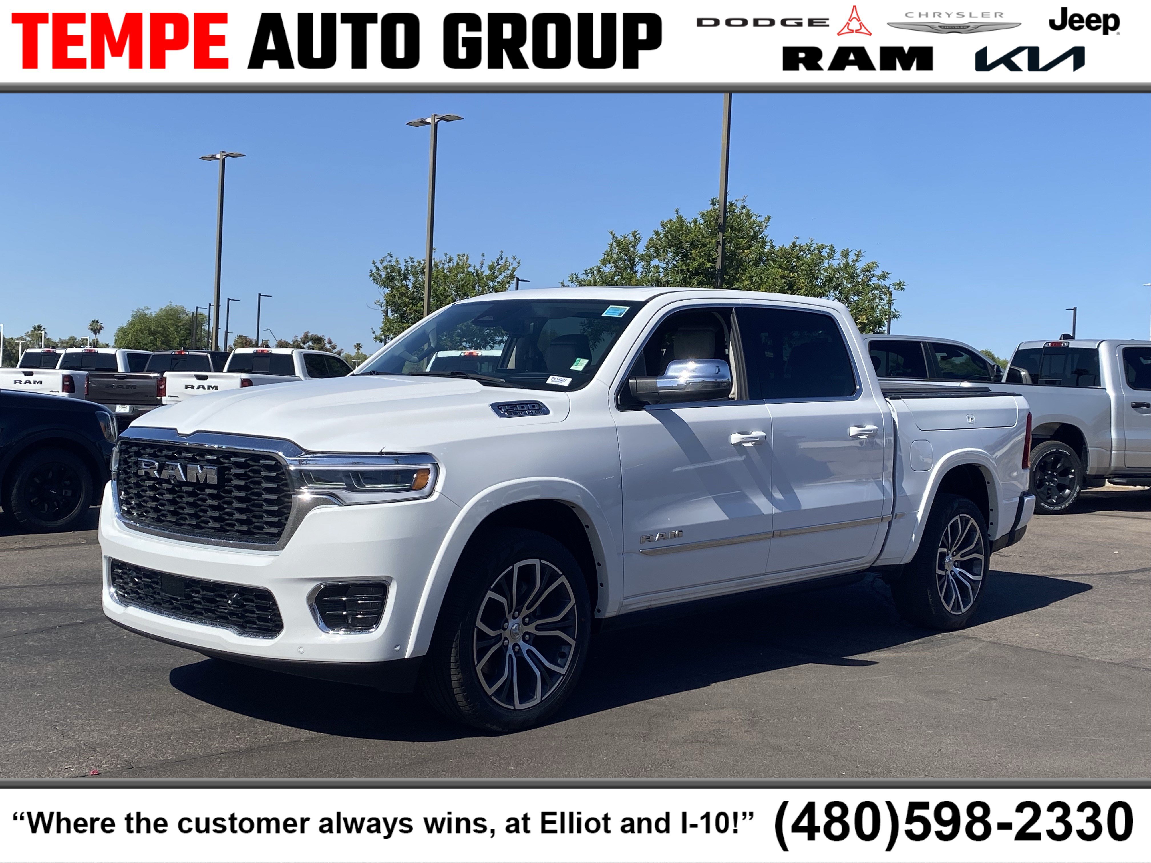 Certified 2025 RAM 1500 Tungsten w/ Trailer Tow Group