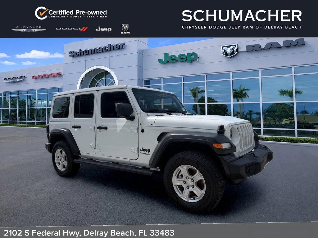 Used 2022 Jeep Wrangler Unlimited Sport w/ Sun And Sound Package
