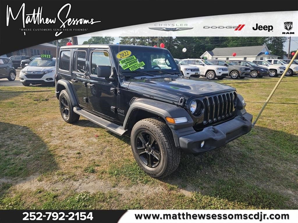 Used 2022 Jeep Wrangler Unlimited Sport