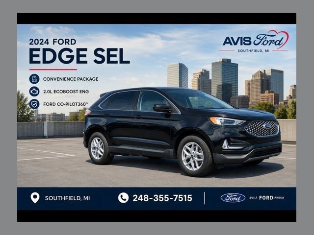 Certified 2024 Ford Edge SEL w/ Convenience Package