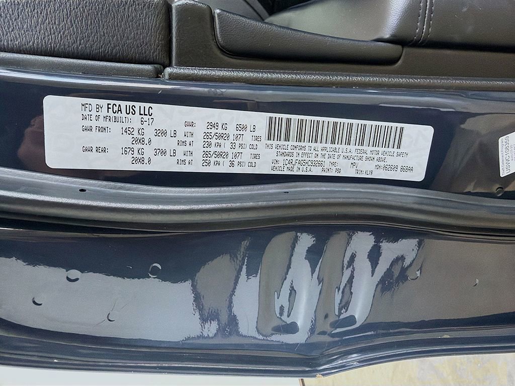 2017 Jeep Grand Cherokee Altitude