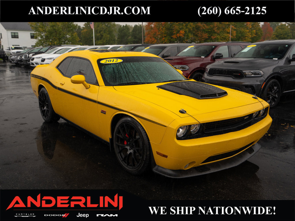 Used 2012 Dodge Challenger SRT8 Yellow Jacket w/ Premium Sound Group