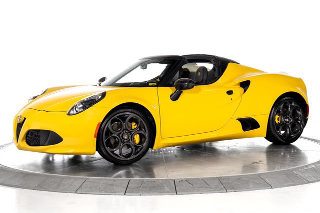 Used 2016 Alfa Romeo 4C Spider w/ Spider Track Package 4