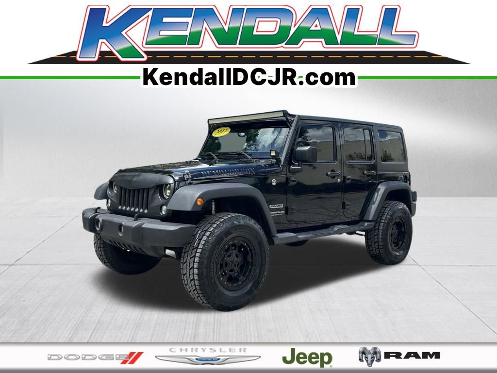 Used 2017 Jeep Wrangler Unlimited Sport w/ Quick Order Package 24S