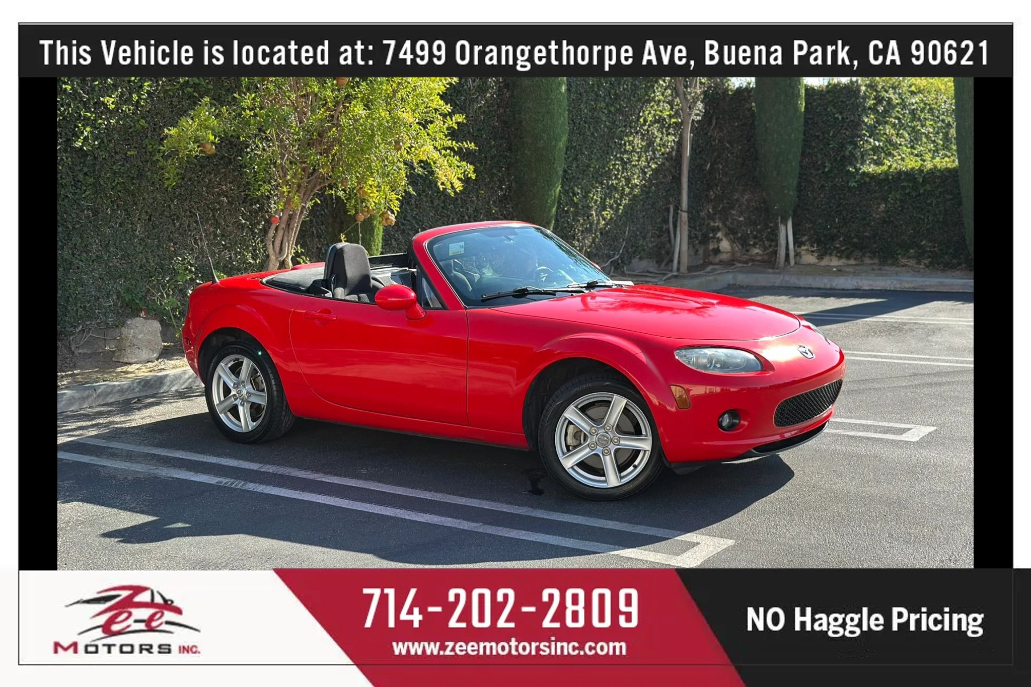 Used 2006 MAZDA MX-5 Miata Touring