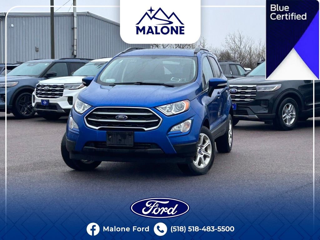 Certified 2021 Ford EcoSport SE