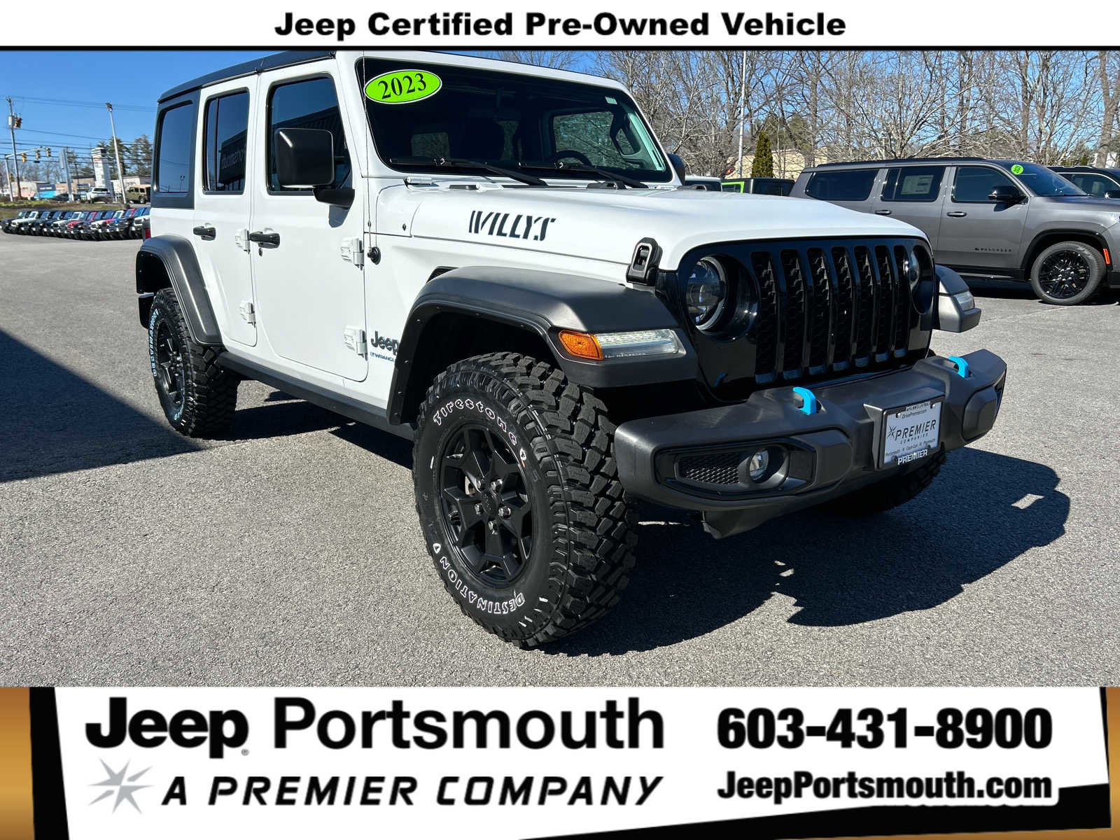 Certified 2023 Jeep Wrangler Unlimited w/ Cold Weather Group