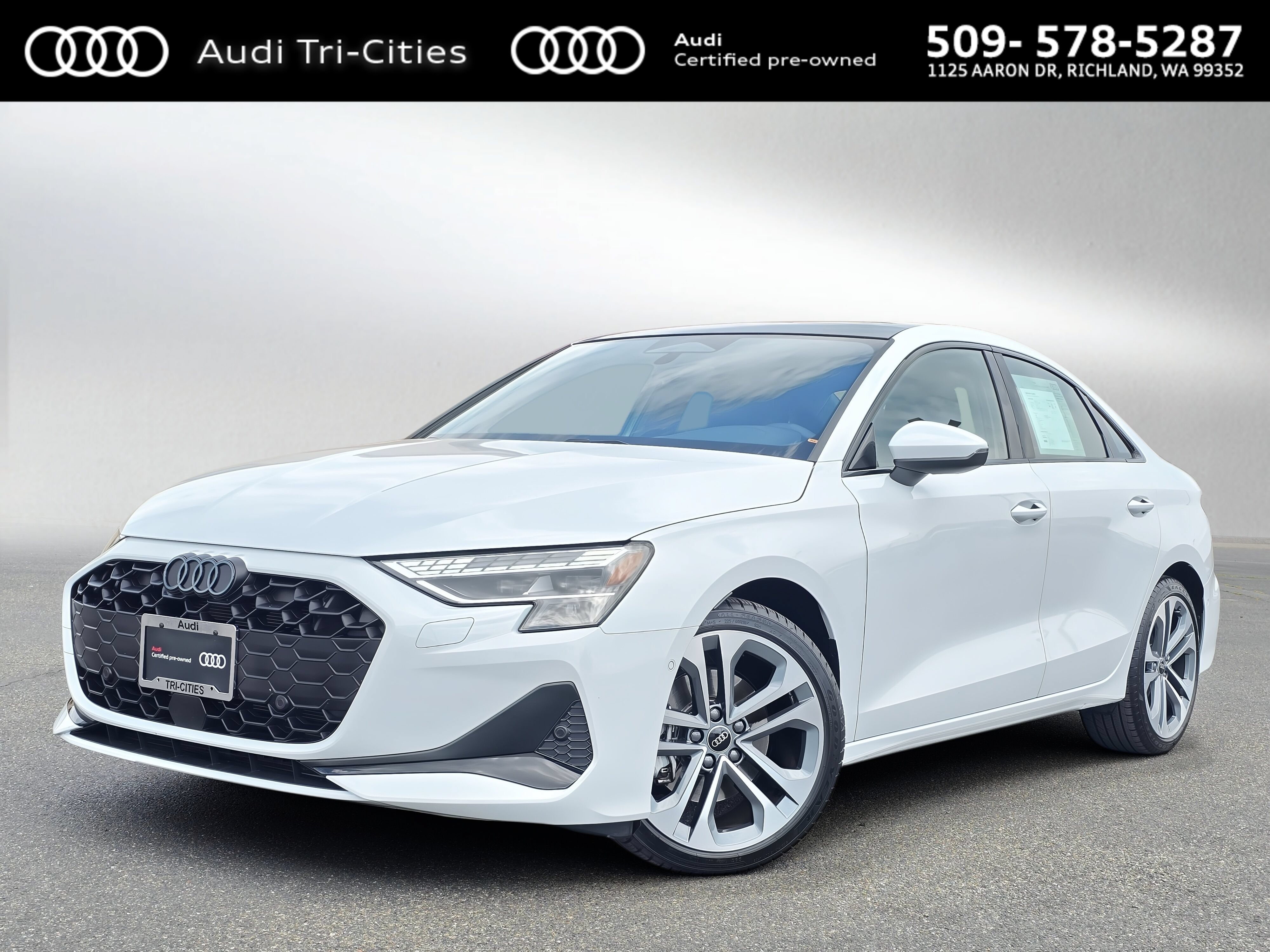 Certified 2026 Audi A3 2.0T Premium w/ Black Optic Package