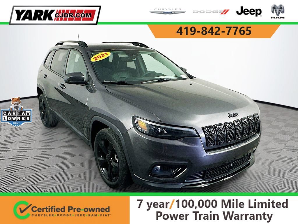 Used 2021 Jeep Cherokee Latitude Plus