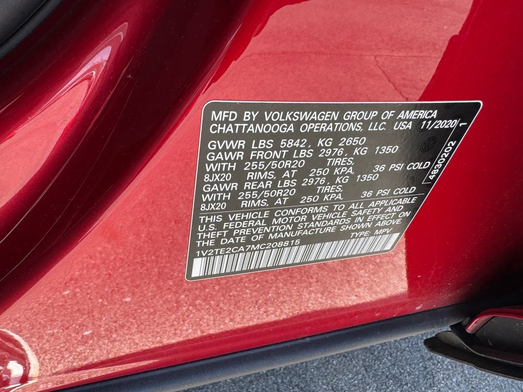 2021 Volkswagen Atlas Cross Sport SEL Premium