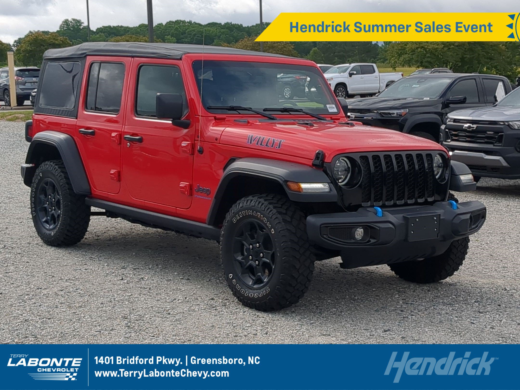 2023 Jeep Wrangler 4xe 4x4 for sale in Greensboro, NC
