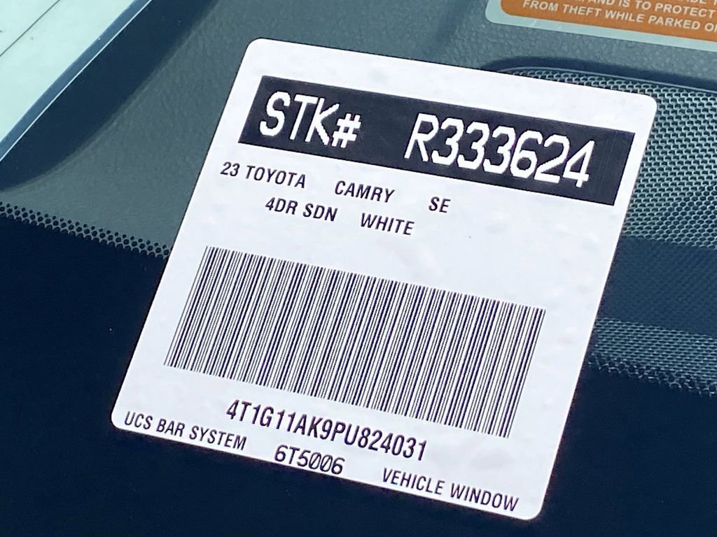 2023 Toyota Camry SE