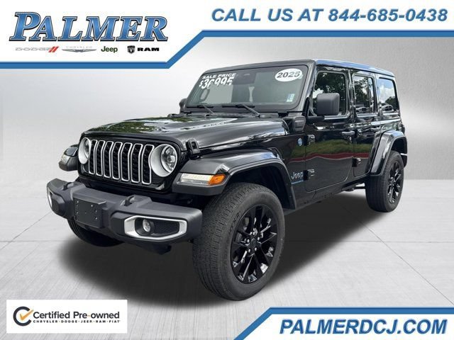 Certified 2025 Jeep Wrangler Unlimited Sahara w/ Safety Group