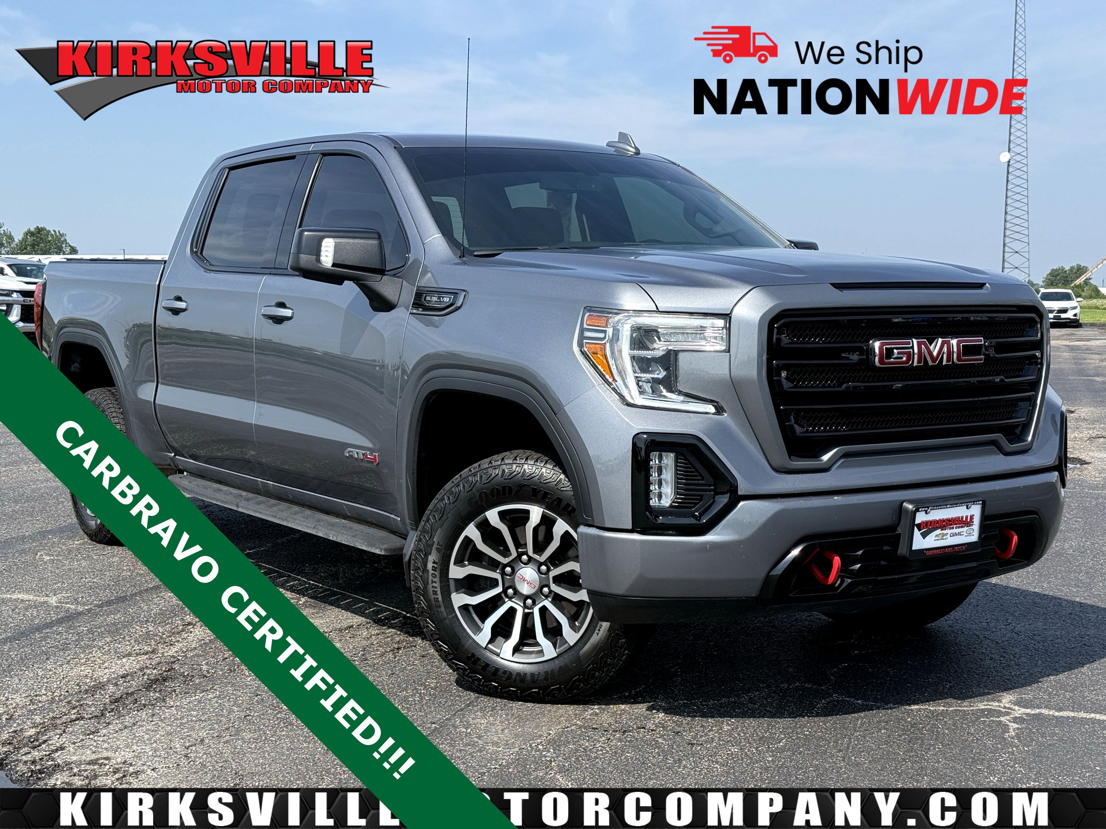 Certified 2021 GMC Sierra 1500 AT4