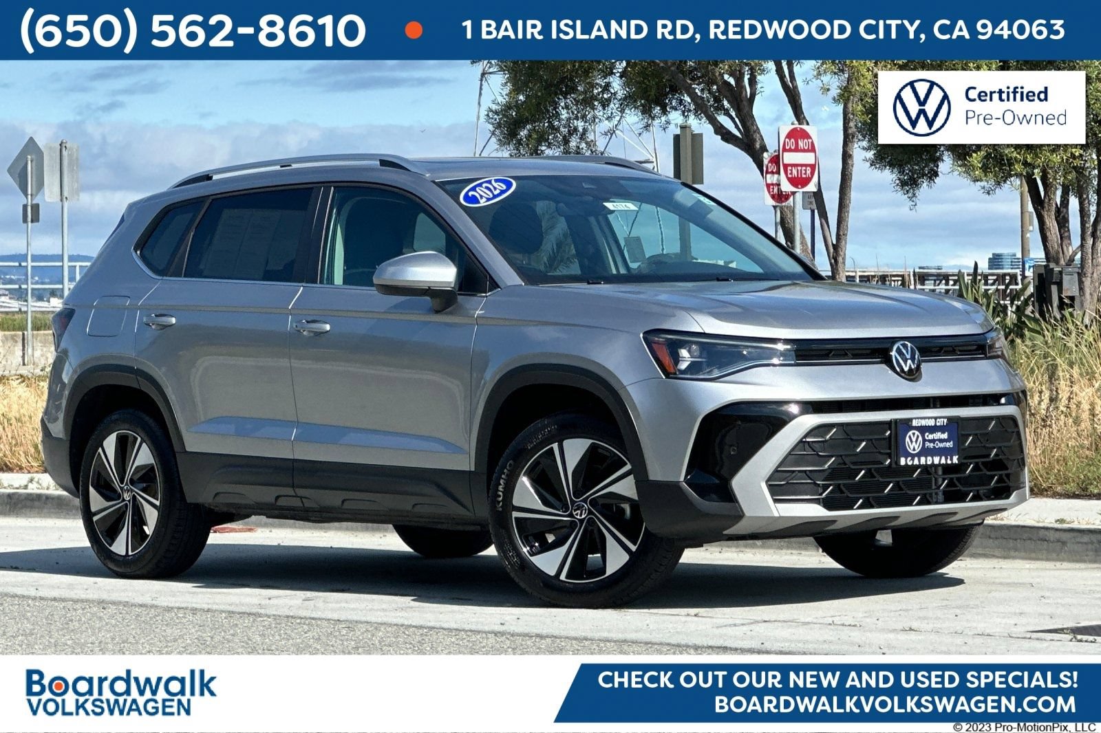 Certified 2026 Volkswagen Taos SE w/ Panoramic Sunroof Package