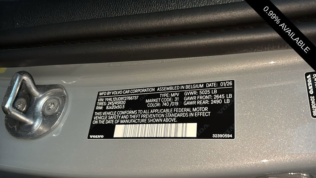 2026 Volvo Xc40 B5 Ultra