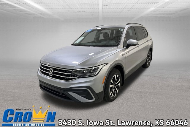 Certified 2024 Volkswagen Tiguan S w/ MDO Package, Three-Row