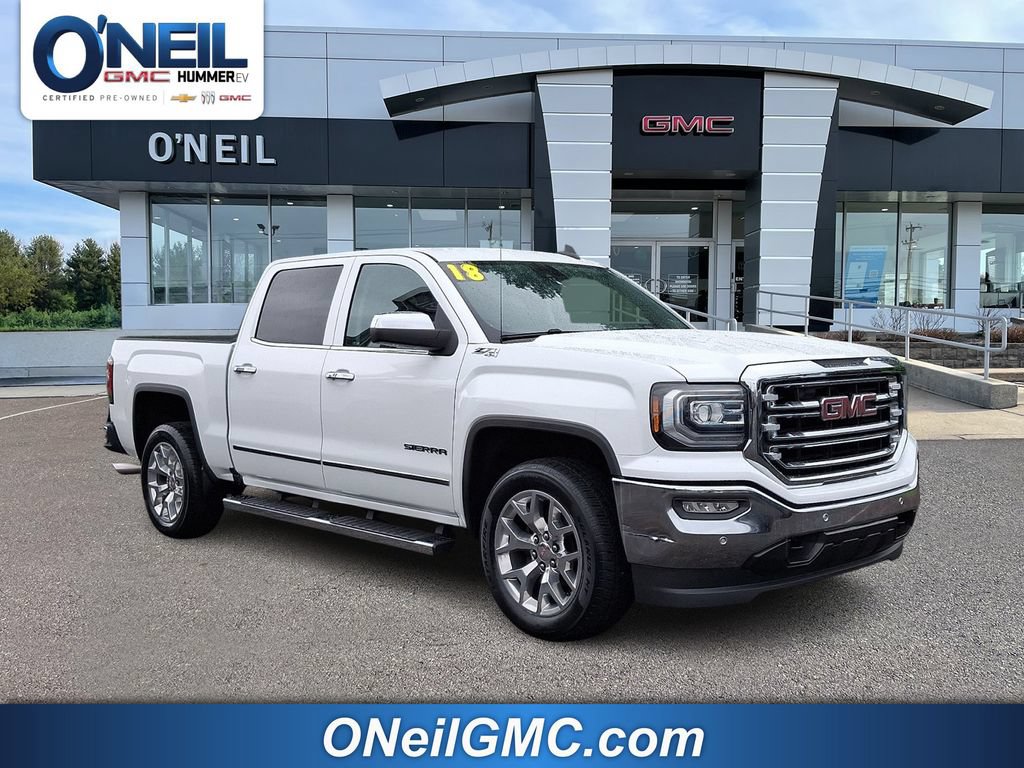 Certified 2018 GMC Sierra 1500 SLT