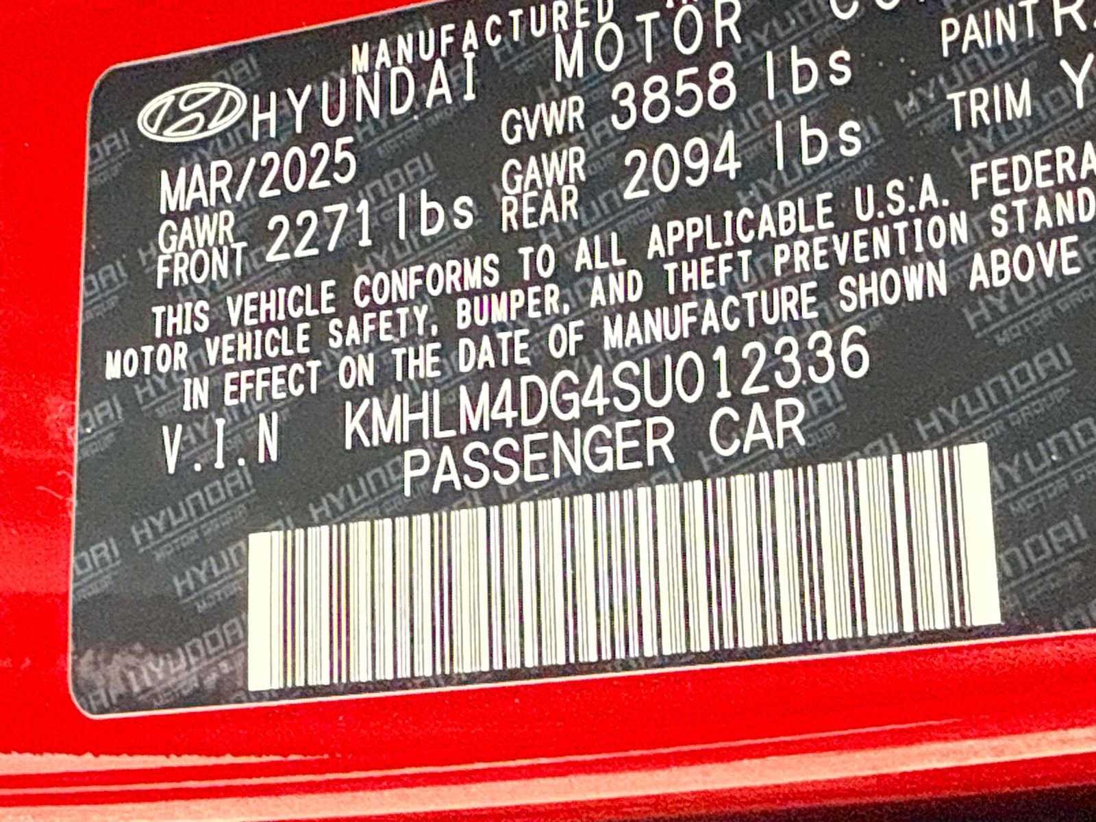 2025 Hyundai Elantra Sport