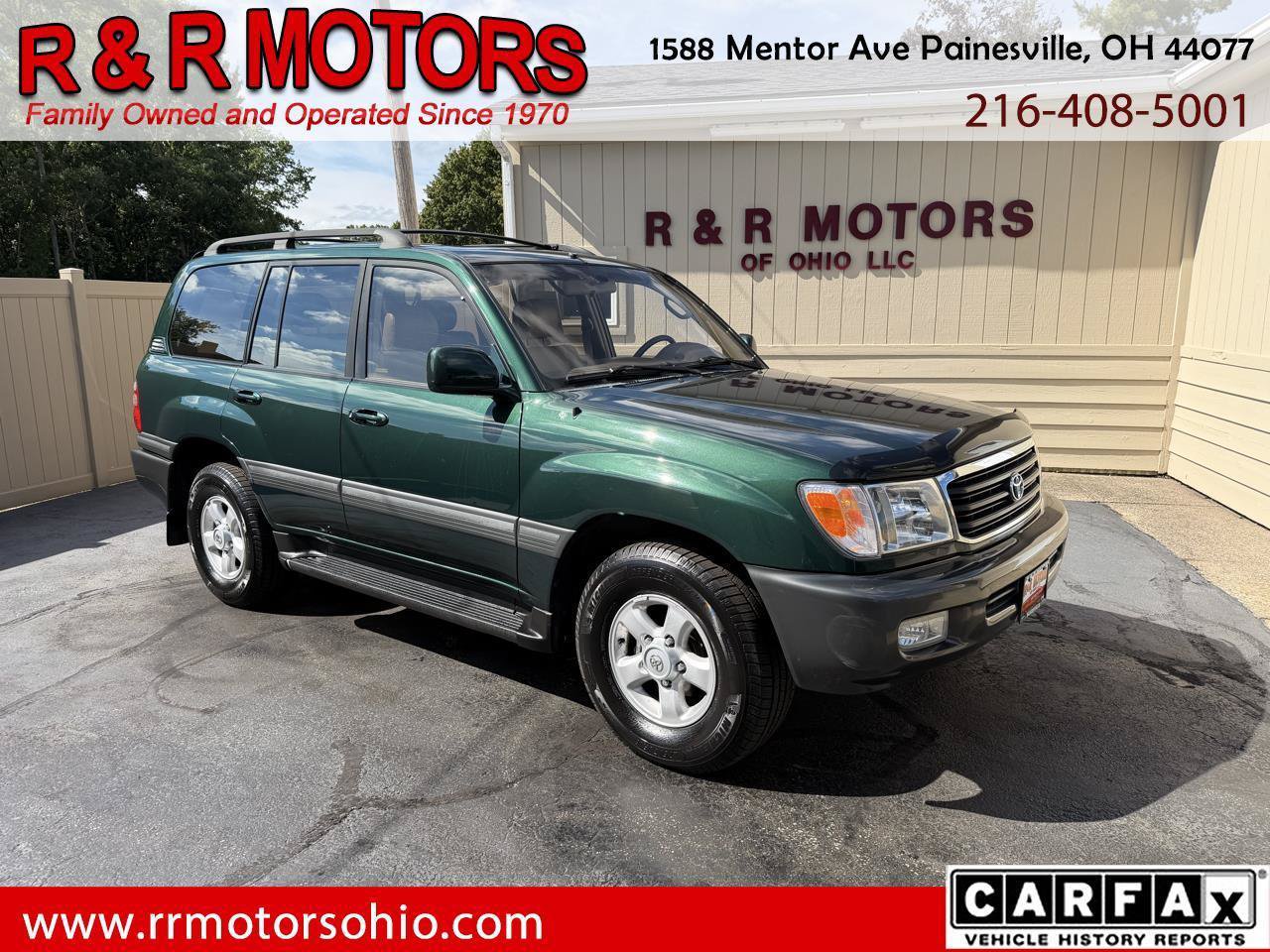 Used 1999 Toyota Land Cruiser w/ Leather Trim Pkg