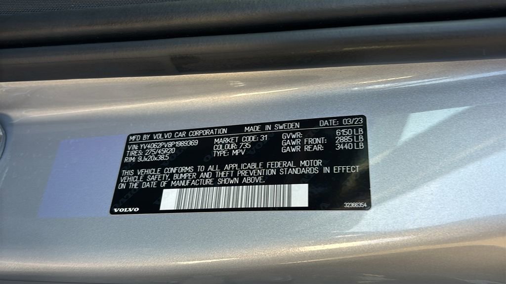 2023 Volvo Xc90 B6 Core