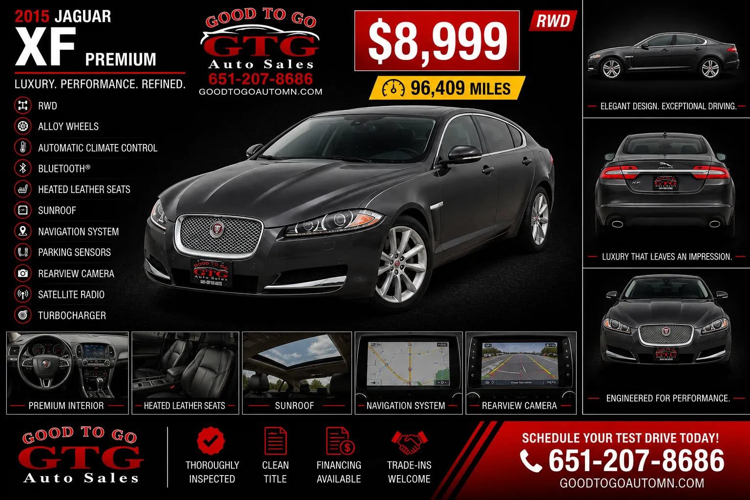 Used 2015 Jaguar XF Premium