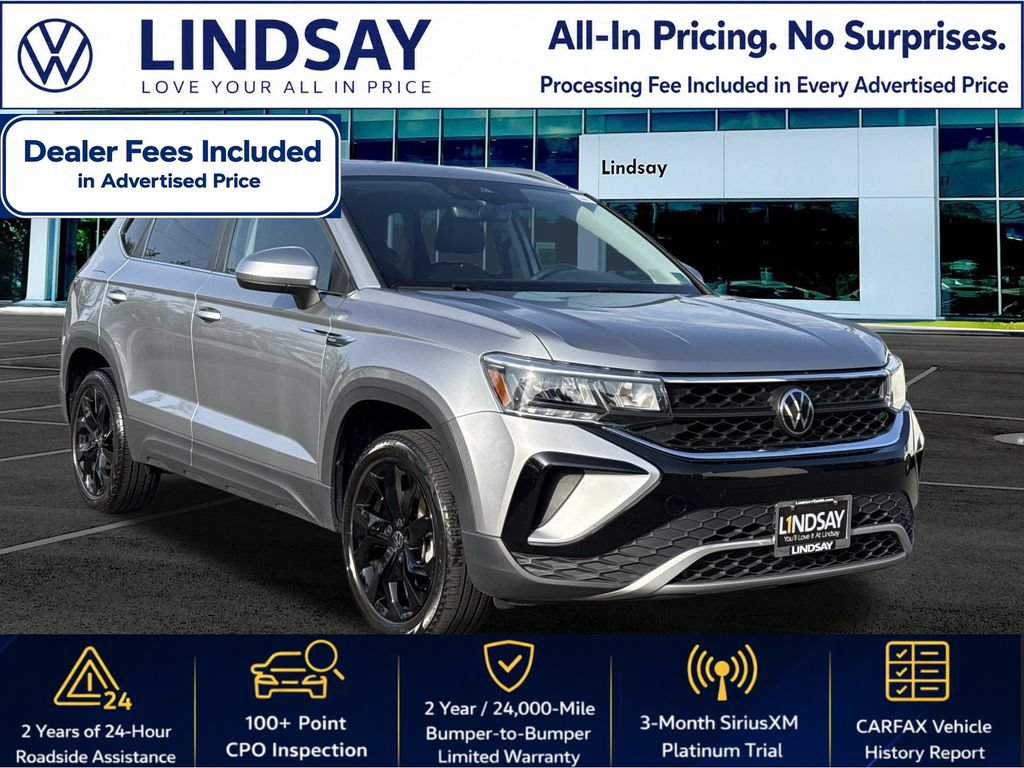 Certified 2023 Volkswagen Taos SE w/ Panoramic Sunroof Package