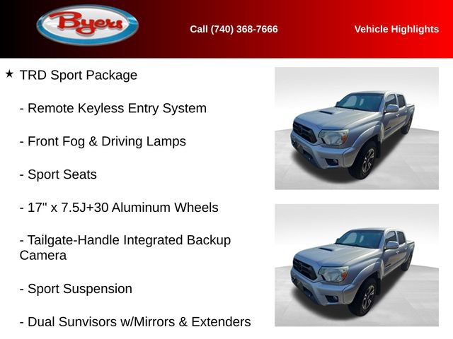 2013 Toyota Tacoma 4x4 Double Cab