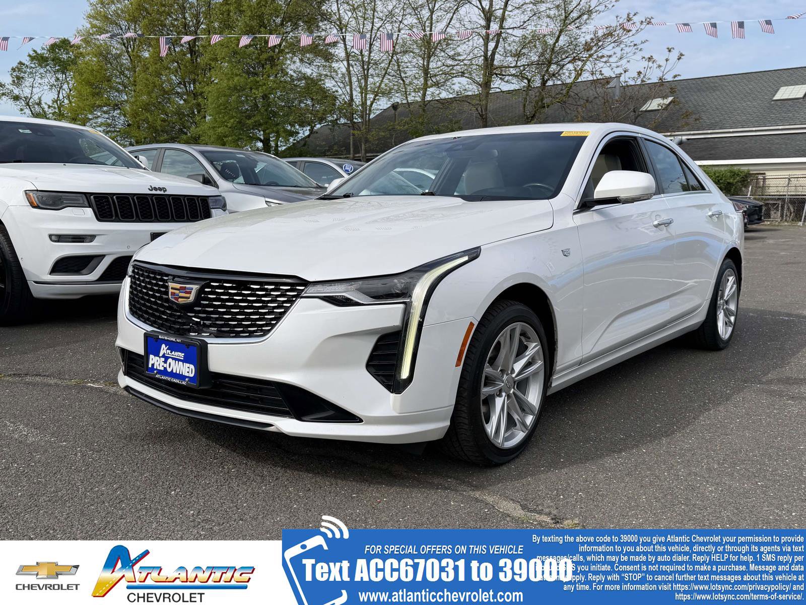 Certified 2023 Cadillac CT4 Luxury w/ Sun And Sound Package