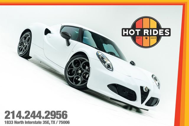 Used 2015 Alfa Romeo 4C Coupe w/ Leather Interior Group