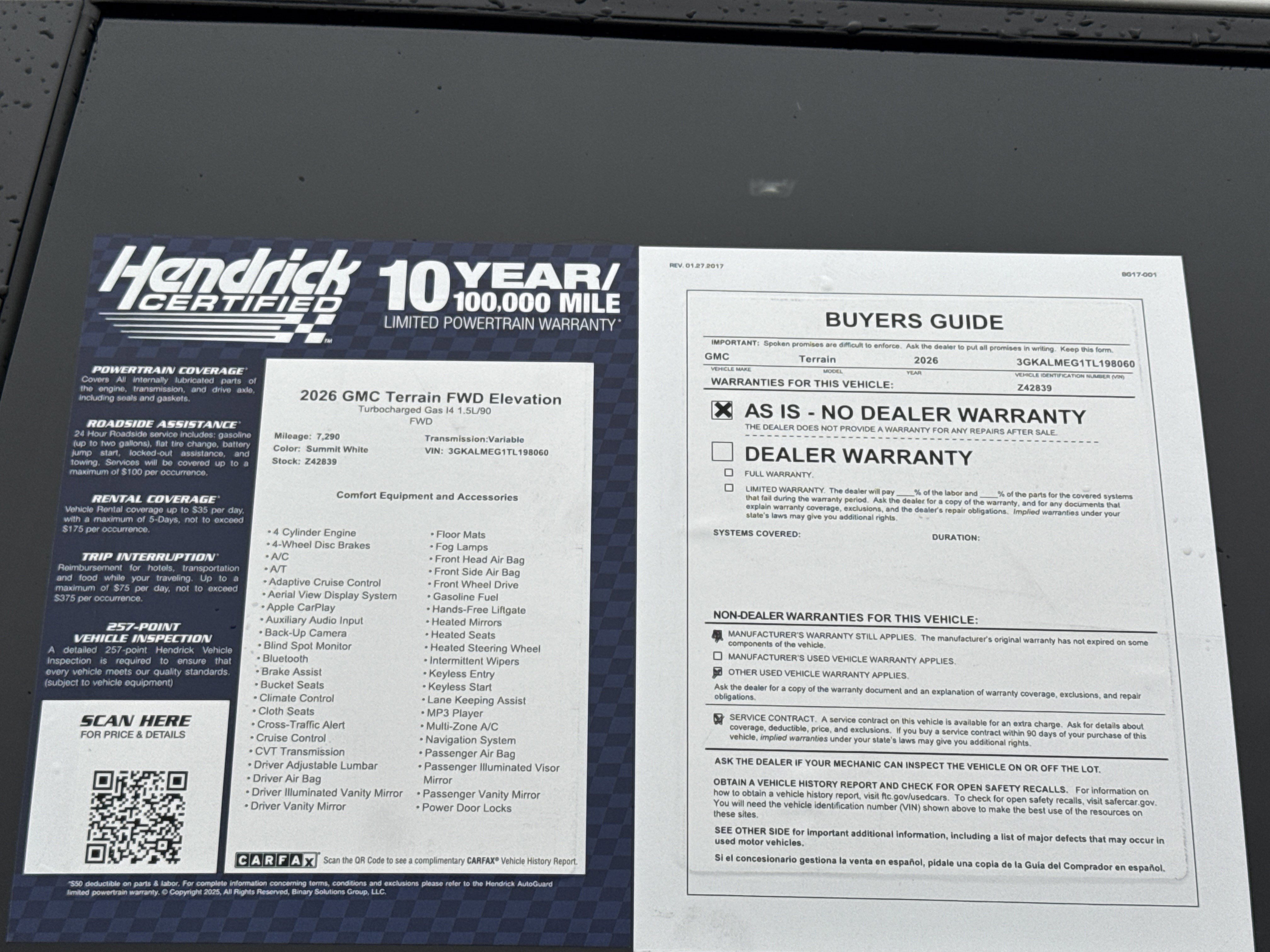 2026 GMC Terrain Elevation