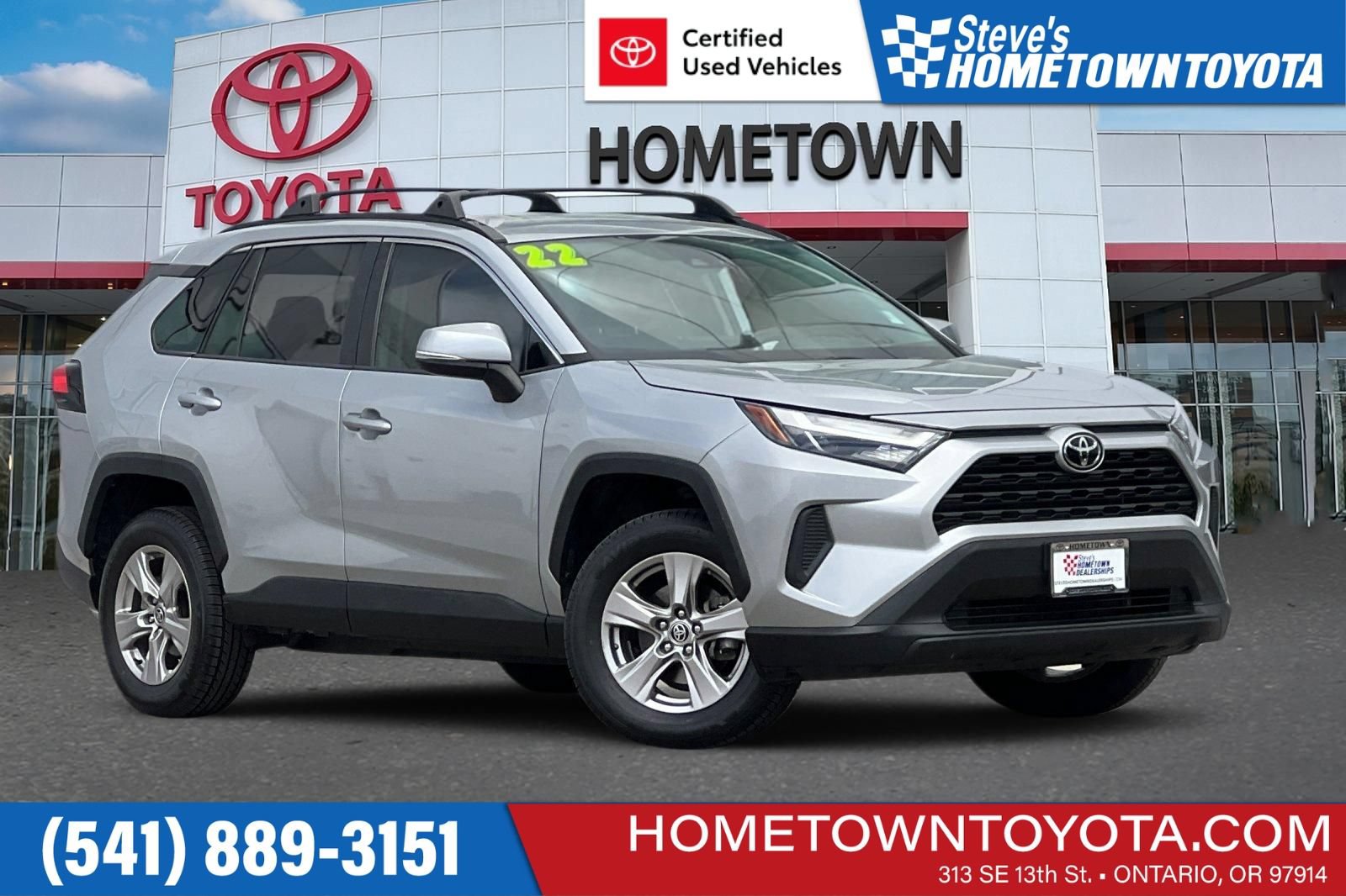 Certified 2022 Toyota RAV4 XLE