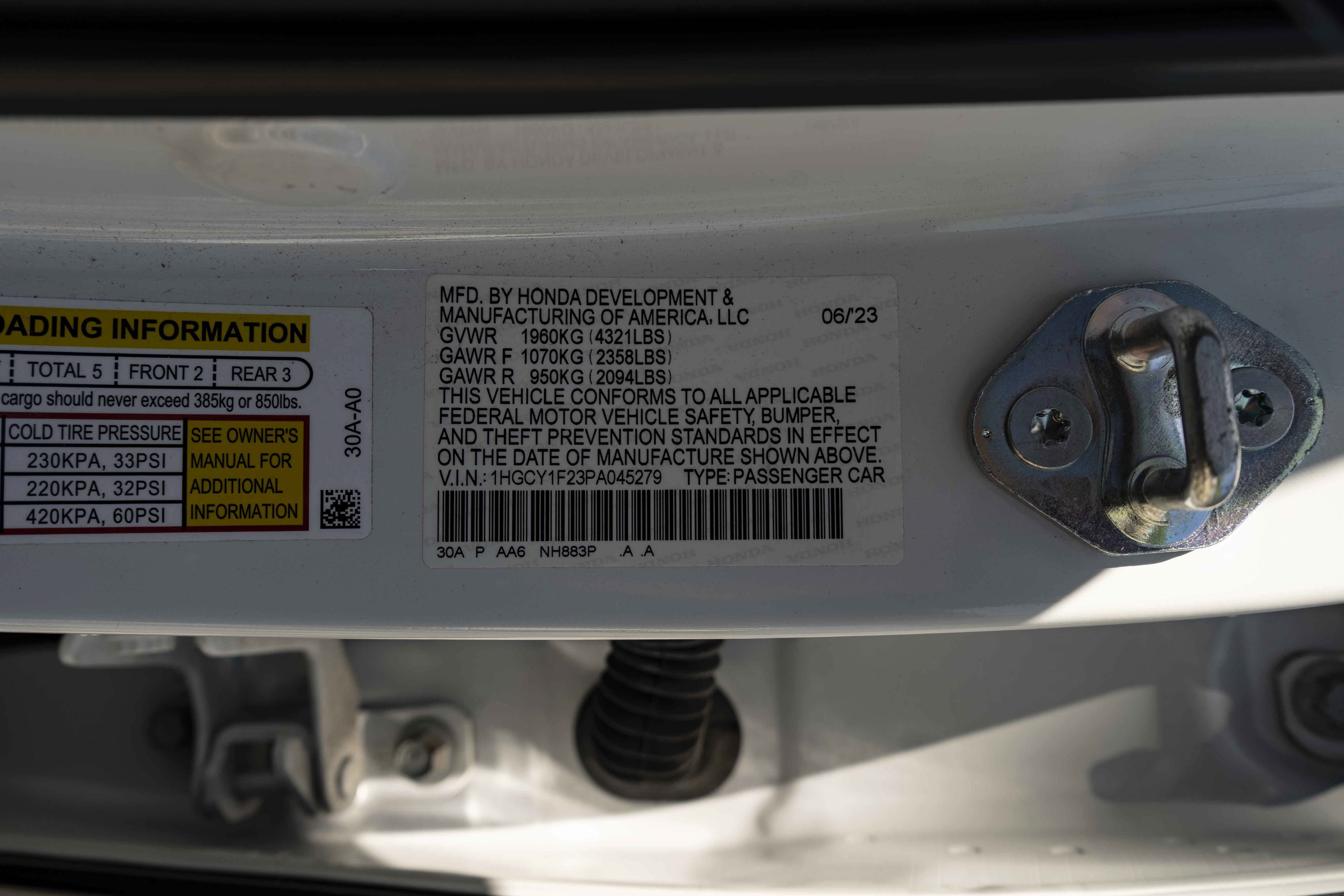 2023 Honda Accord LX