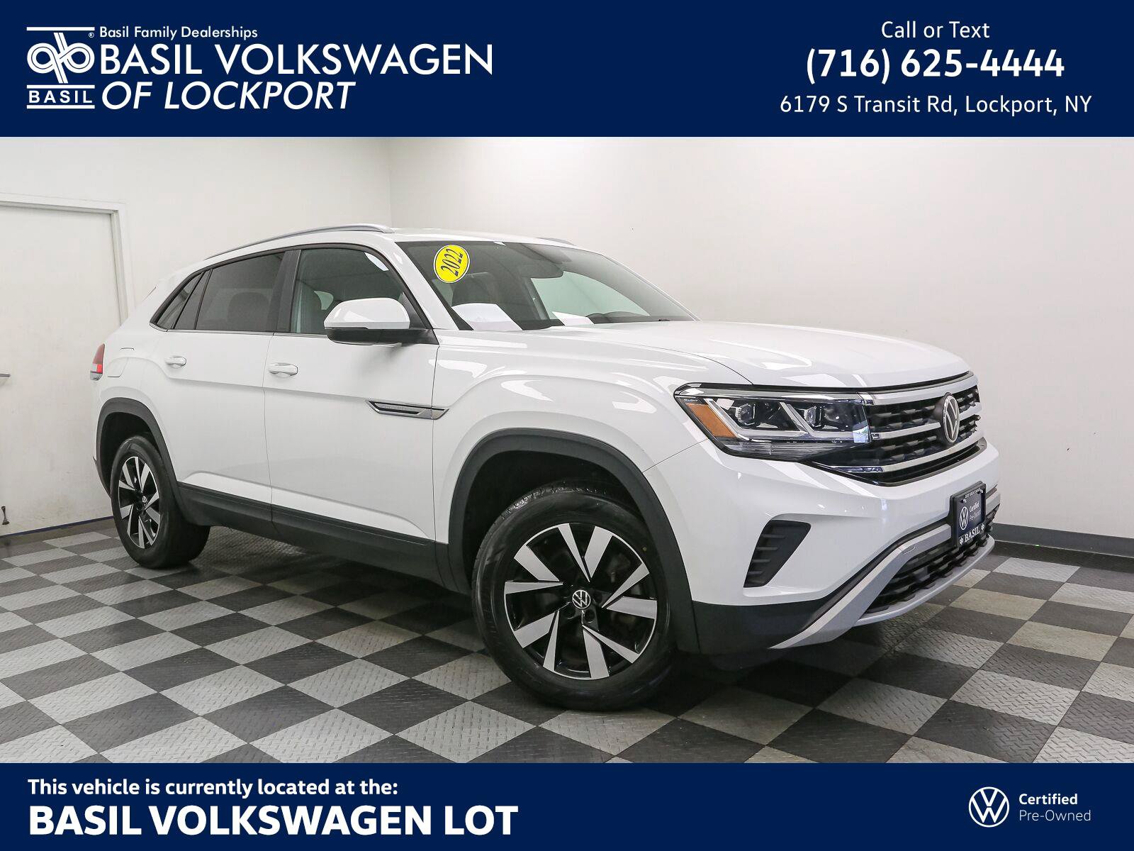 Certified 2022 Volkswagen Atlas Cross Sport SE