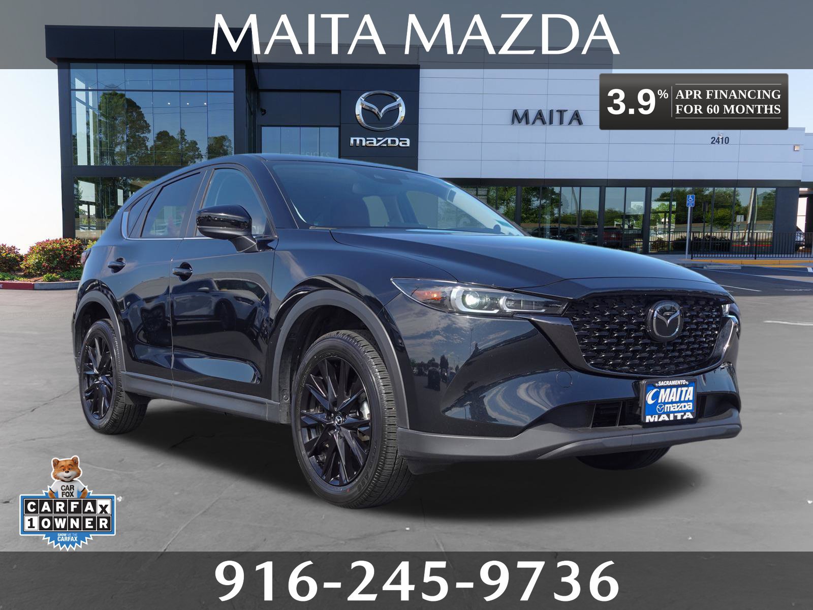Certified 2025 MAZDA CX-5 Carbon Edition