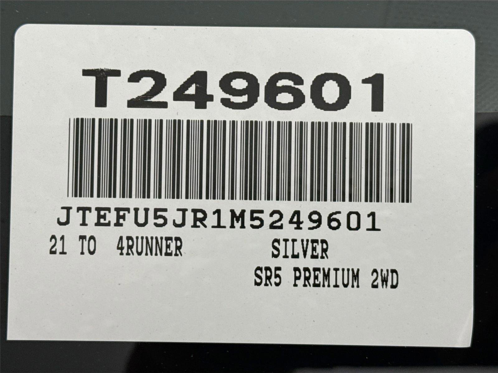 2021 Toyota 4Runner SR5 Premium