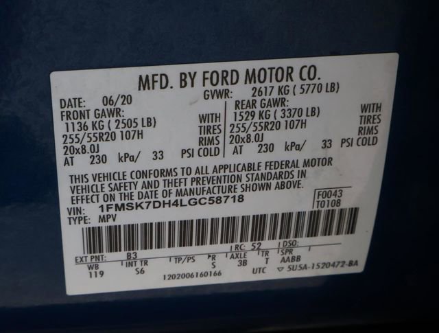 2020 Ford Explorer XLT