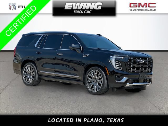 Certified 2025 GMC Yukon Denali Ultimate w/ LPO, Floor Liner Package