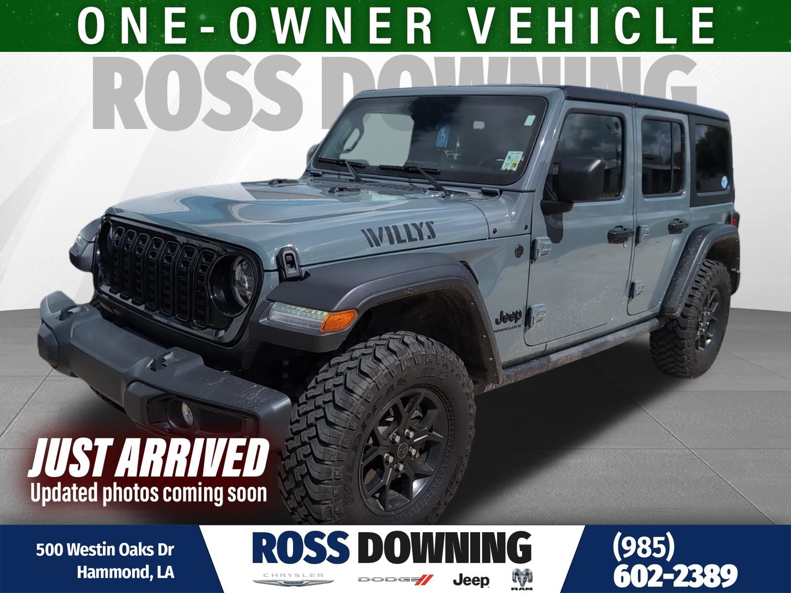Used 2024 Jeep Wrangler Unlimited Sport