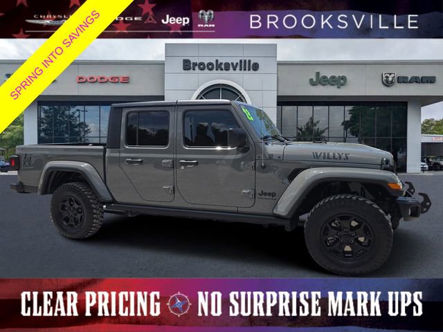 Certified 2023 Jeep Gladiator Willys