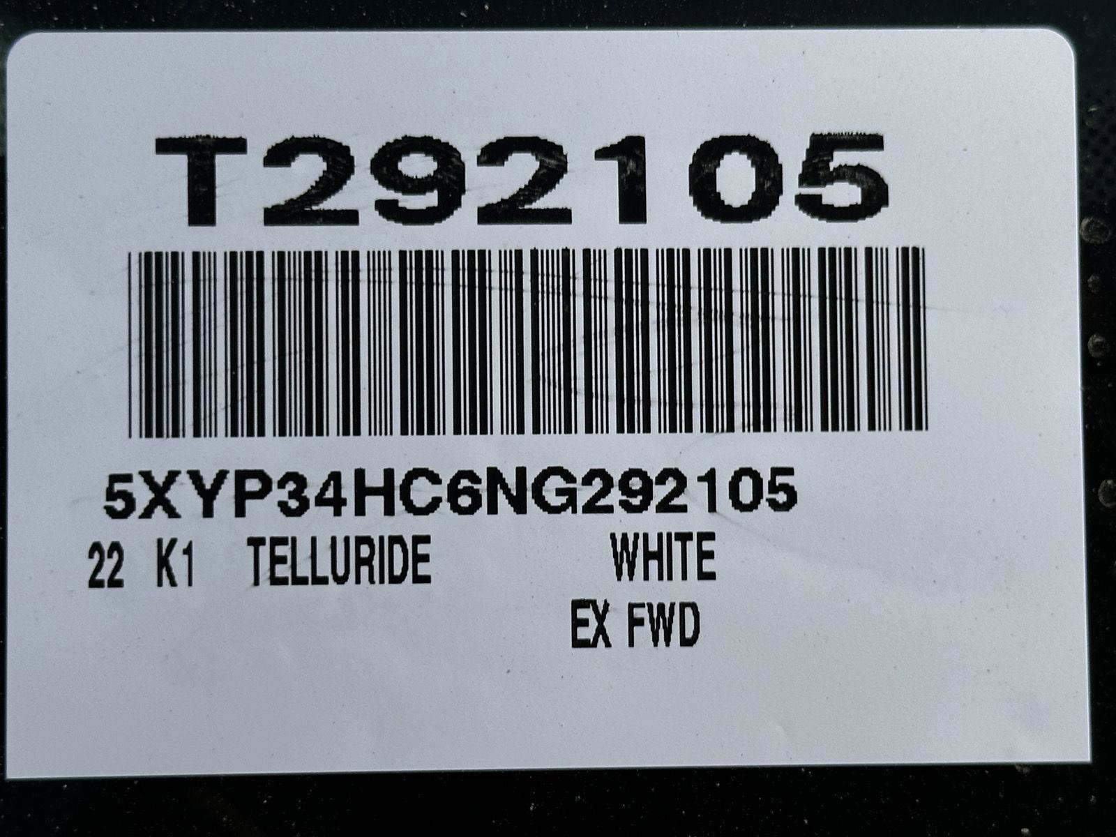 2022 Kia Telluride EX