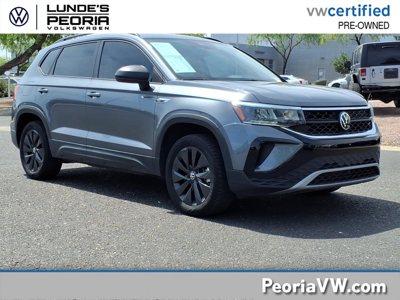 Certified 2023 Volkswagen Taos S w/ IQ Drive S Package